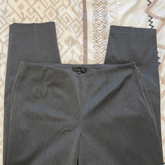 Talbots Gray Dress Pants - Picture 1 of 3